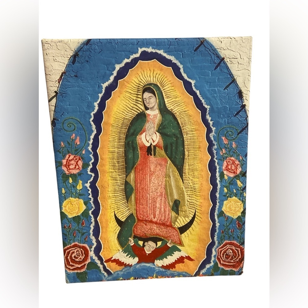 Religious figure on canvas size 11X14